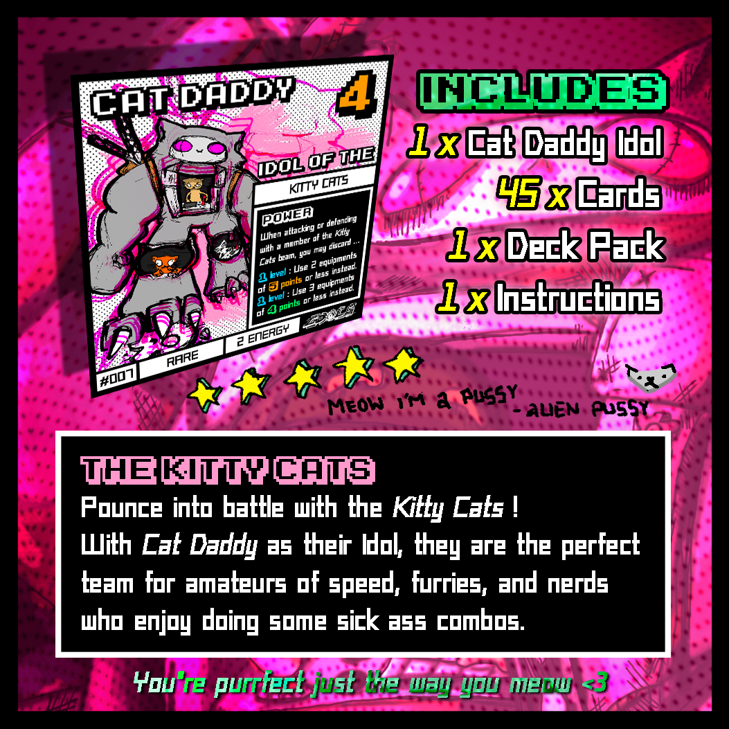 IDOLS 1.0 [VS DECK] - KITTY RAMPAGE