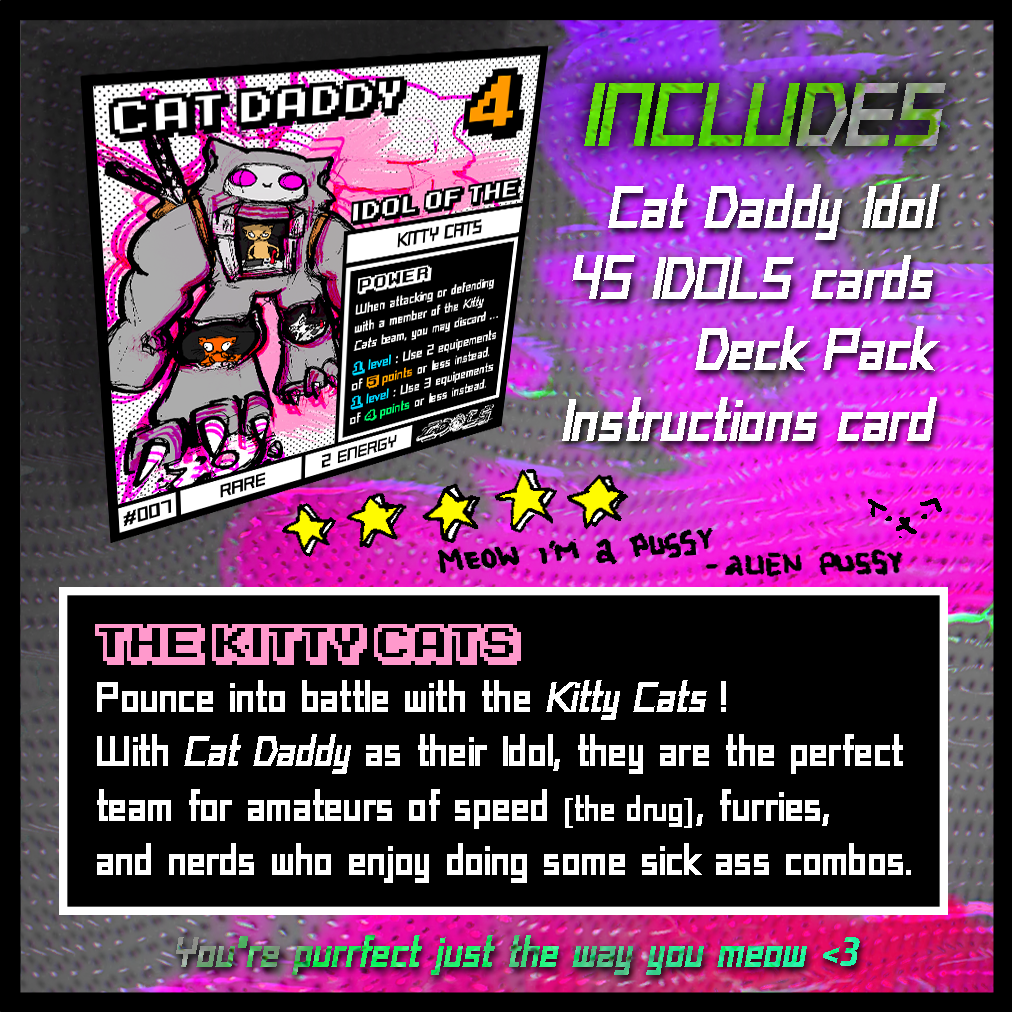 IDOLS 1.0 [VS DECK] - KITTY RAMPAGE